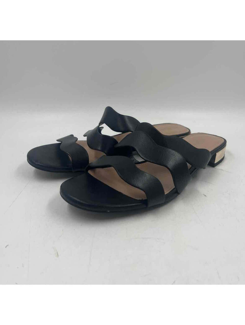 BCBG Women's Shoe Size 7 Black Solid Sandals